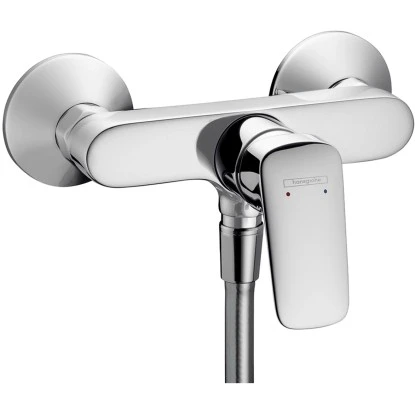 Hansgrohe Einhebel-Brausemischer My Cube Aufputz Chrom 1 Hansgrohe Einhebel-Brausemischer My Cube Aufputz Chrom