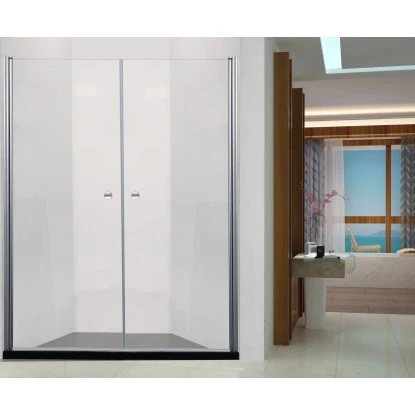 Schwenktür Sanoflex 6 Mm Chrom 85 Cm X 195 Cm 4 Schwenktür Sanoflex 6 Mm Chrom 85 Cm X 195 Cm – Bild 4