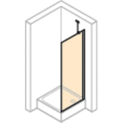 Hüppe Seitenwand Design Pure Für Schwingtür BxH: 90 Cm X 200 Cm Silber Matt 5 Hüppe Seitenwand Design Pure Für Schwingtür BxH: 90 Cm X 200 Cm Silber Matt – Bild 5