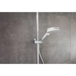 Hansgrohe Duschsystem Crometta E 240 Mm Mit Thermostat Weiß-Chrom -Badezimmerprodukte Geschäft 0 Slider 1356 27271000 tif