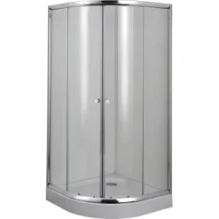 Sanotechnik Rundduschen-Set R550 Chrom 202,5 Cm X 90 Cm X 90 Cm