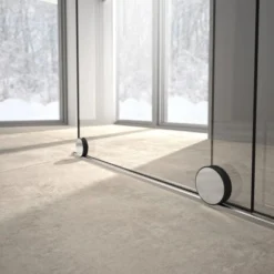 Hüppe Xtensa Pure Walk In Gleittür 1-teilig Linksbefestigung 160-180 Cm X 200 Cm -Badezimmerprodukte Geschäft 159157 XtensaRollenaussen