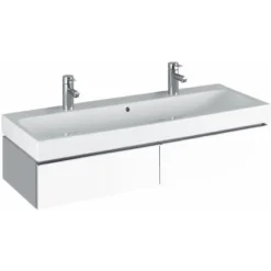 Geberit Waschbecken ICon 120 Cm Weiß Zwei Hahnlöcher KeraTect 5 Geberit Waschbecken ICon 120 Cm Weiß Zwei Hahnlöcher KeraTect -Badezimmerprodukte Geschäft 16613 4123 8278629 print 1