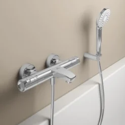 Ideal Standard Badethermostat Ceratherm T50 Aufputz Chrom -Badezimmerprodukte Geschäft 189337 3049 12