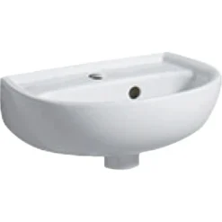 Geberit Handwaschbecken Renova 40 Cm Weiß Mit Hahnloch Und Ül