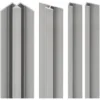 Schulte ExpressPlus Profilset Für Duschrückwände Länge 210 Cm Alu Natur