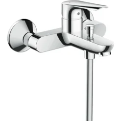Hansgrohe Einhebel-Wannenarmatur Logis E Aufputz Chrom