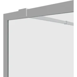 Baliv Duschabtrennung Walk-In DUK-120.80 120 Cm X 195 Cm Chrom -Badezimmerprodukte Geschäft 250312111000 CU01 190221 L