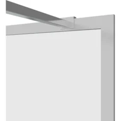 Baliv Duschabtrennung Walk-In DUK-120.80 120 Cm X 195 Cm Chrom -Badezimmerprodukte Geschäft 250312111000 CU02 190221 L