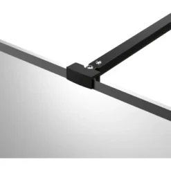 Baliv Duschabtrennung Walk-In DUK-120.131 120 Cm X 195 Cm Schwarz -Badezimmerprodukte Geschäft 250312111048 CU01 190221 L