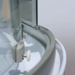 Schulte Komplettduschkabine Kreta II Alu-Natur Hellgrün 89x89x202 Cm -Badezimmerprodukte Geschäft 32020 2053 4060991009747 8