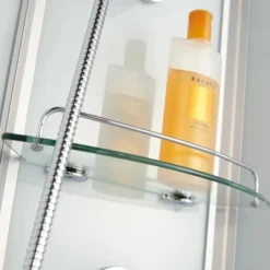 Schulte Komplettduschkabine Korfu II Mit Boiler Pumpe Alu-Natur Hellgrün -Badezimmerprodukte Geschäft 32020 2053 4060991009983 9