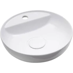 Fackelmann Aufsatzbecken Keramik Rund Ø 42 Cm