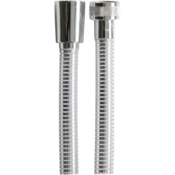 AquaSu Brauseschlauch 2 M Mit Drehkonus Chrom