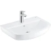 Grohe QuickFix Waschbecken-Set Bau Keramik 55 Cm Alpinweiß