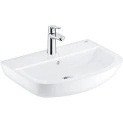 Grohe QuickFix Waschbecken-Set Bau Keramik 55 Cm Alpinweiß