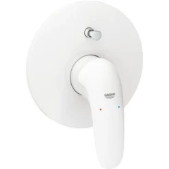 Grohe Einhand-Wannenarmatur Eurostyle Moonwhite