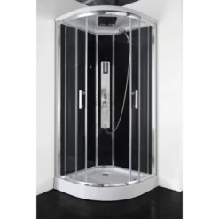 Sanotechnik Komplettduschkabine Trend 1 Chrom-Optik 210 Cm X 90 Cm