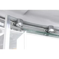 Sanotechnik Komplettduschkabine Trend 1 Chrom-Optik 210 Cm X 90 Cm -Badezimmerprodukte Geschäft 3 komplettdusche trend 1 4