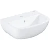 Grohe Handwaschbecken Bau Keramik 45 Cm Weiß