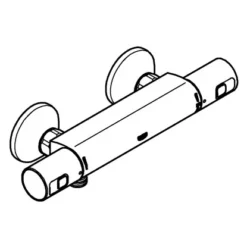 Grohe QuickFix Thermostat-Brausebatterie Precision Start Schwarz 7 Grohe QuickFix Thermostat-Brausebatterie Precision Start Schwarz -Badezimmerprodukte Geschäft 4005176782237 4520 AI 03
