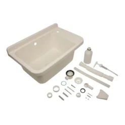 Sanitop-Wingenroth Ausgussbecken 59 Cm Kunststoff 15 Sanitop-Wingenroth Ausgussbecken 59 Cm Kunststoff -Badezimmerprodukte Geschäft 4006596042154 042154 27