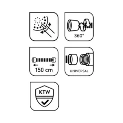 Baliv Duschbrause-Set DBS-70.70 Verchromt 18 Baliv Duschbrause-Set DBS-70.70 Verchromt -Badezimmerprodukte Geschäft 4007873313059 WEB03 260521