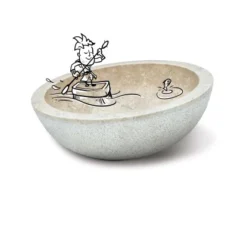 Baliv Aufsatzwaschbecken WBA-7040 Ø 40 Cm -Badezimmerprodukte Geschäft 4007873411496 S03 110219