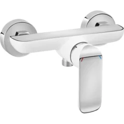 Baliv Duscharmatur DU-5070 Weiß-Chrom