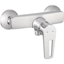 Einhebel-Brausearmatur Pecosa Verchromt