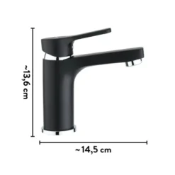 Baliv Waschtischarmatur WT-5750 Schwarz Matt -Badezimmerprodukte Geschäft 4007874206671 40