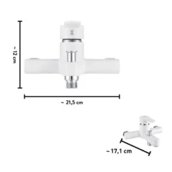 Baliv Wannenarmatur WA-5892 Weiß -Badezimmerprodukte Geschäft 4007874206862 40