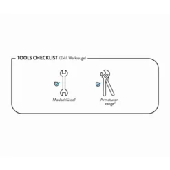Baliv Wannenarmatur WA-5892 Weiß -Badezimmerprodukte Geschäft 4007874206862 60