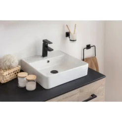 Fackelmann Aufsatzwaschbecken Vaida Keramik 40,5 Cm Weiß 7 Fackelmann Aufsatzwaschbecken Vaida Keramik 40,5 Cm Weiß -Badezimmerprodukte Geschäft 4008033796996 3254 02