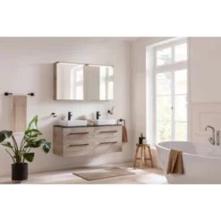 Fackelmann Aufsatzwaschbecken Vaida Keramik 40,5 Cm Weiß 8 Fackelmann Aufsatzwaschbecken Vaida Keramik 40,5 Cm Weiß -Badezimmerprodukte Geschäft 4008033796996 3254 04