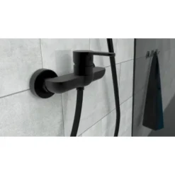 Schütte Duscharmatur Denver Schwarz Matt -Badezimmerprodukte Geschäft 4008431444062 2759 4