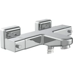 Schütte Thermostat-Badewannenarmatur Signo Chrom