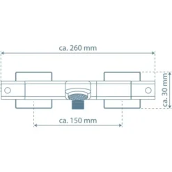 Schütte Thermostat-Badewannenarmatur Signo Chrom -Badezimmerprodukte Geschäft 4008431524900 2759 99