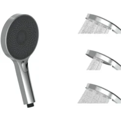 Schütte Design Handbrause Samoa Rain Chrom-Anthrazit -Badezimmerprodukte Geschäft 4008431609508 2759 4