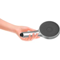 Schütte Design Handbrause Samoa Rain Chrom-Anthrazit -Badezimmerprodukte Geschäft 4008431609508 2759 8