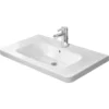 Duravit Möbelwaschbecken DuraStyle 80 Cm Weiß Mit 1 Hahnloch