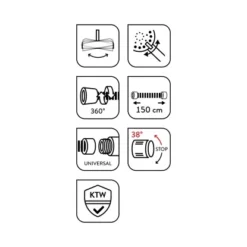 Baliv Überkopfbrause-Set KBS-22.160 Chrom -Badezimmerprodukte Geschäft 4048121070201 100