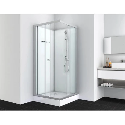 Sanotechnik Komplettdusche Eck Forte 1 Chromoptik 1 Sanotechnik Komplettdusche Eck Forte 1 Chromoptik