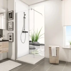 Schulte DecoDesign Duschrückwand "Zen Steine & Gras" 210 X 90 Cm -Badezimmerprodukte Geschäft 4060991007736 2053 7