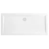Schulte Duschwanne Rechteck Extra-flach Alpinweiß Inkl.Füße & Ablauf 75 X 160 Cm