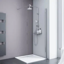 Schulte Alexa Style 2.0 Duschwand Walk In 90 X 190 Cm