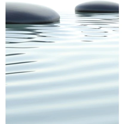 Schulte ExpressPlus Duschrückwand DecoDesign "Zen Steine & Wasser" 210 X 90 Cm 2 Schulte ExpressPlus Duschrückwand DecoDesign "Zen Steine & Wasser" 210 X 90 Cm – Bild 2