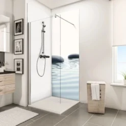 Schulte ExpressPlus Duschrückwand DecoDesign "Zen Steine & Wasser" 210 X 90 Cm 6 Schulte ExpressPlus Duschrückwand DecoDesign "Zen Steine & Wasser" 210 X 90 Cm -Badezimmerprodukte Geschäft 4060991036668 2053 7