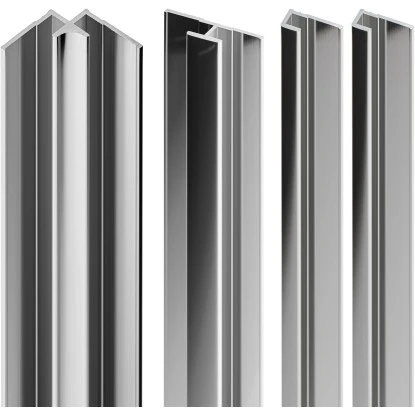 Schulte ExpressPlus Profilset DecoDesign Für Duschrückwände Chromoptik 1 Schulte ExpressPlus Profilset DecoDesign Für Duschrückwände Chromoptik