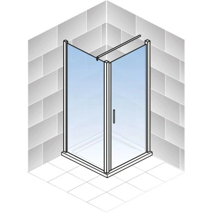 Schulte ExpressPlus Drehtür Seitenwand AlexaStyle2.0Dekor Liane 80cm 5 Schulte ExpressPlus Drehtür Seitenwand AlexaStyle2.0Dekor Liane 80cm – Bild 5